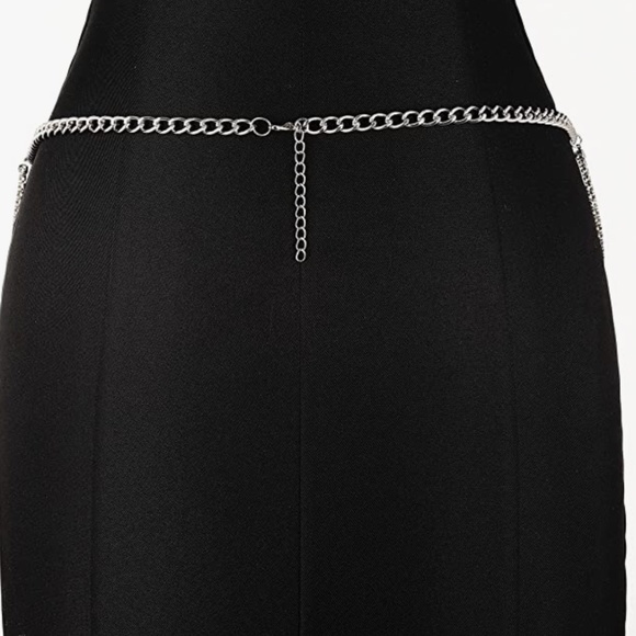 Body Chains Belts For Women Girls Sexy Waist Chain Rhinestone Body Jewelry Rave main image 4